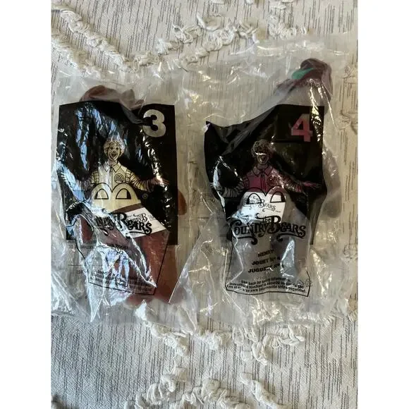 Disney Lot Of Disney's The Country Bears McDonald's Happy Meal Toys Retired 2001 - Picture 2 of 8